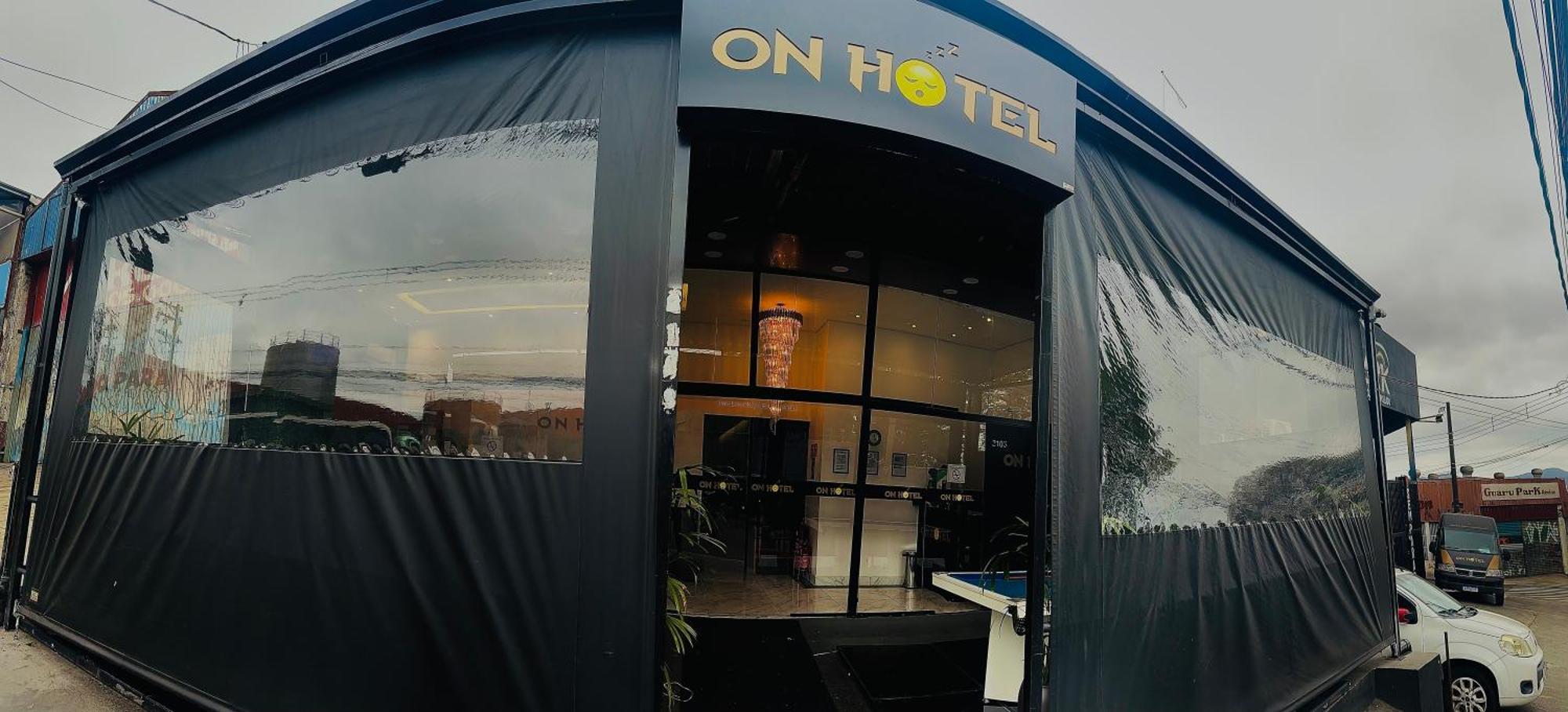 On Park Hotel E Estacionamento Traslado Guarulhos Exterior foto